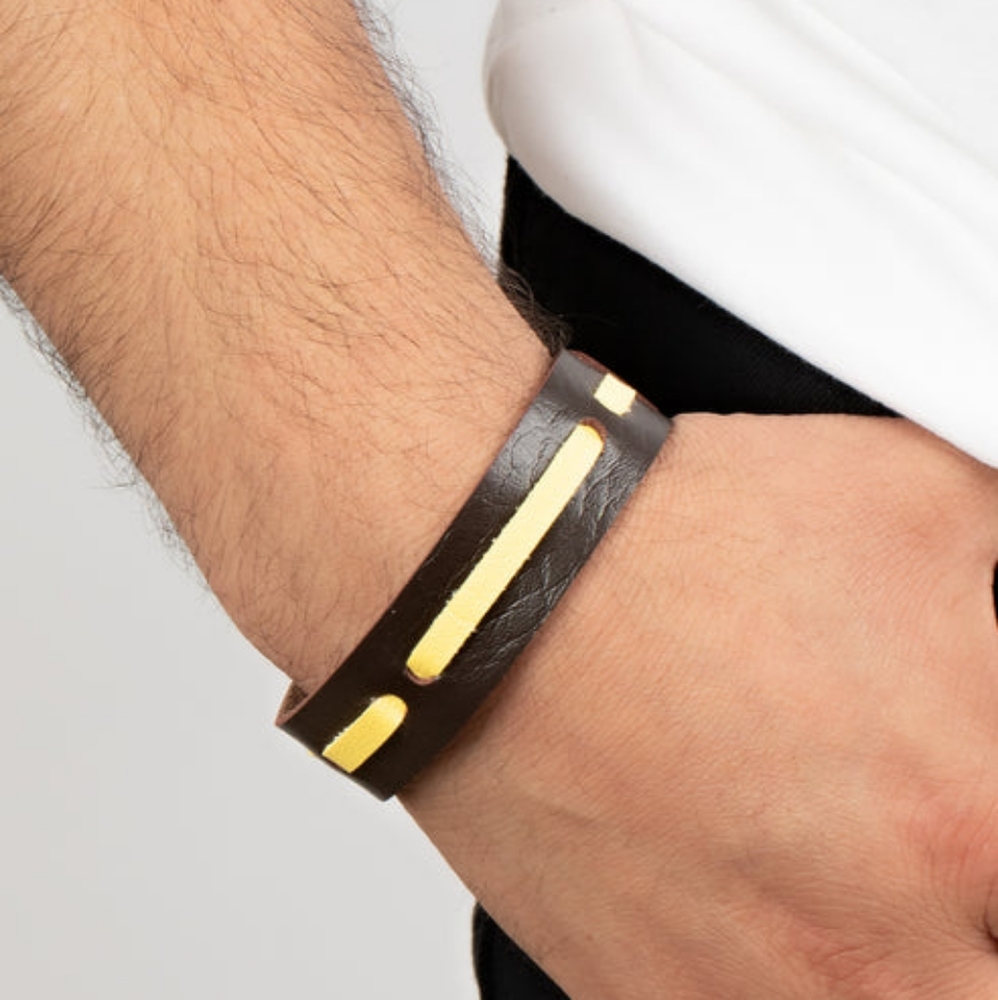 Multicolored Genuine Leather Bracelet - Fashion Accessories